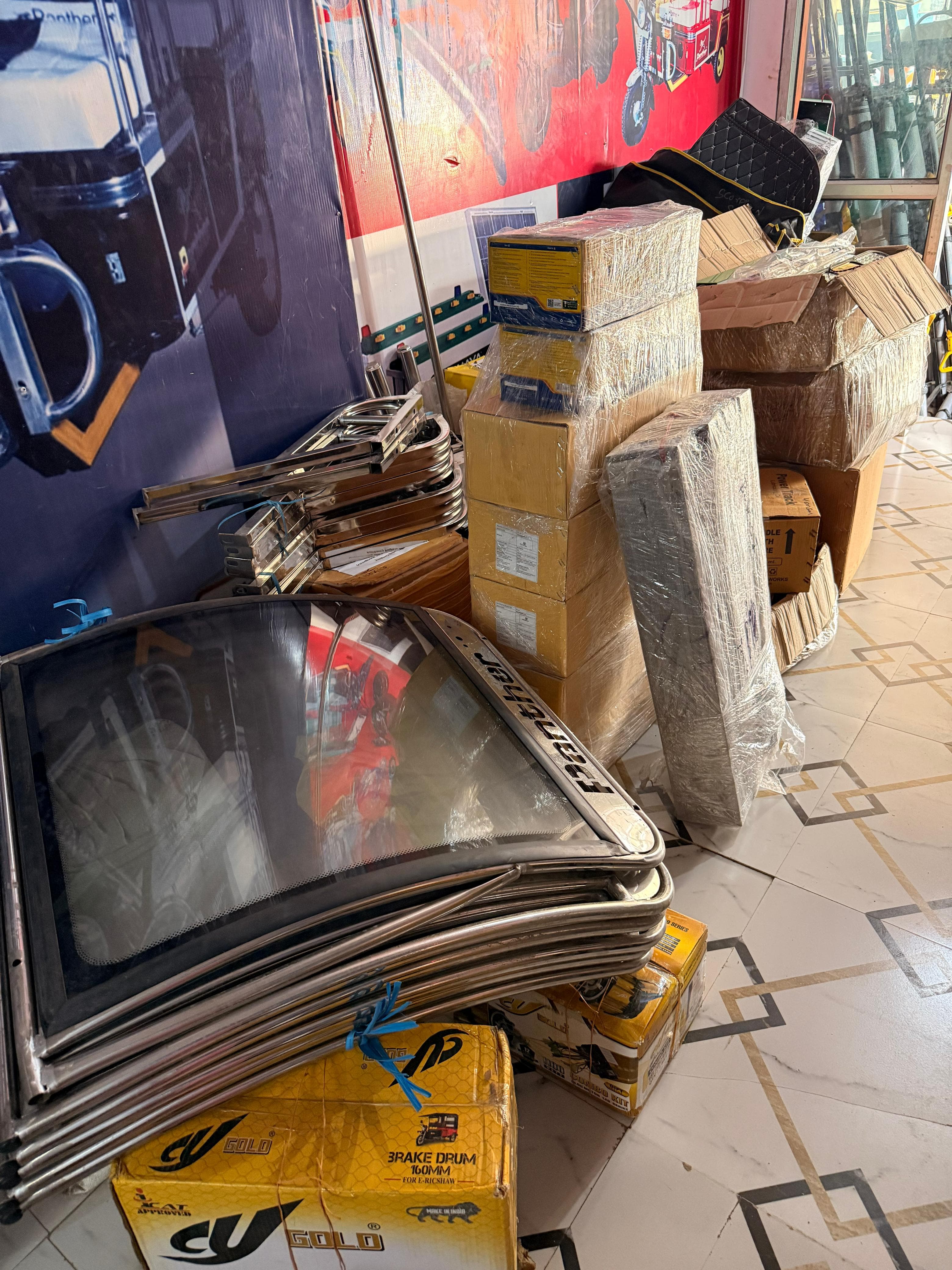 ई-रिक्शा स्पेयर पार्ट्स